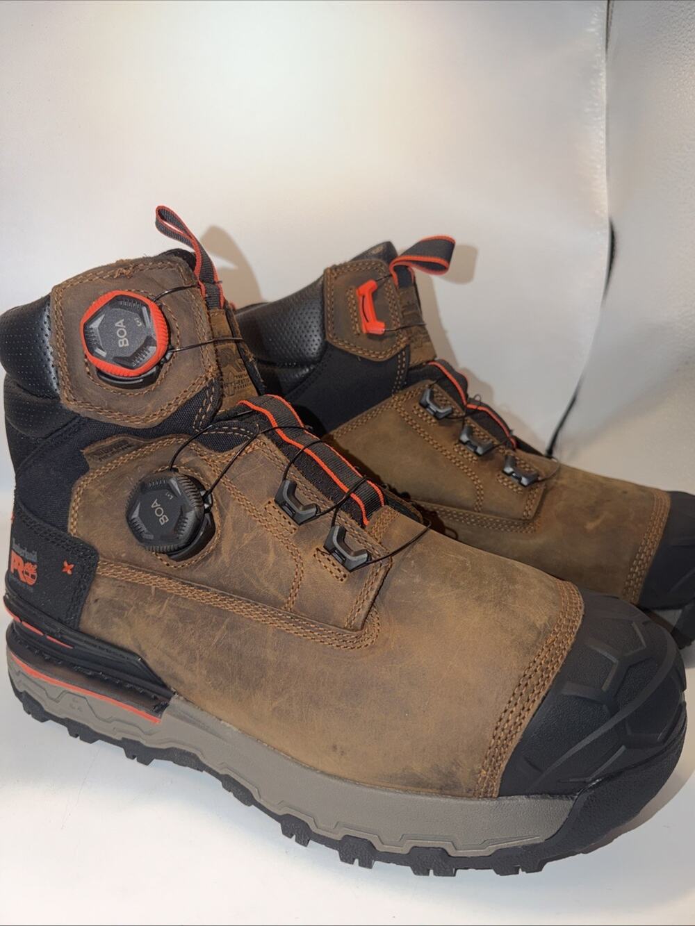 Timberland PRO Men's Boondock Ultralight Boa 6 Inch Composite Safety Toe Size 12